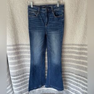 American Eagle high rise flare jeans - 4